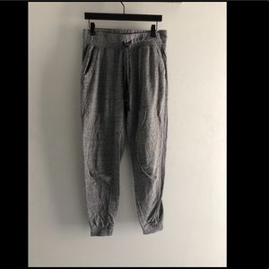 grey cotton sweatpants